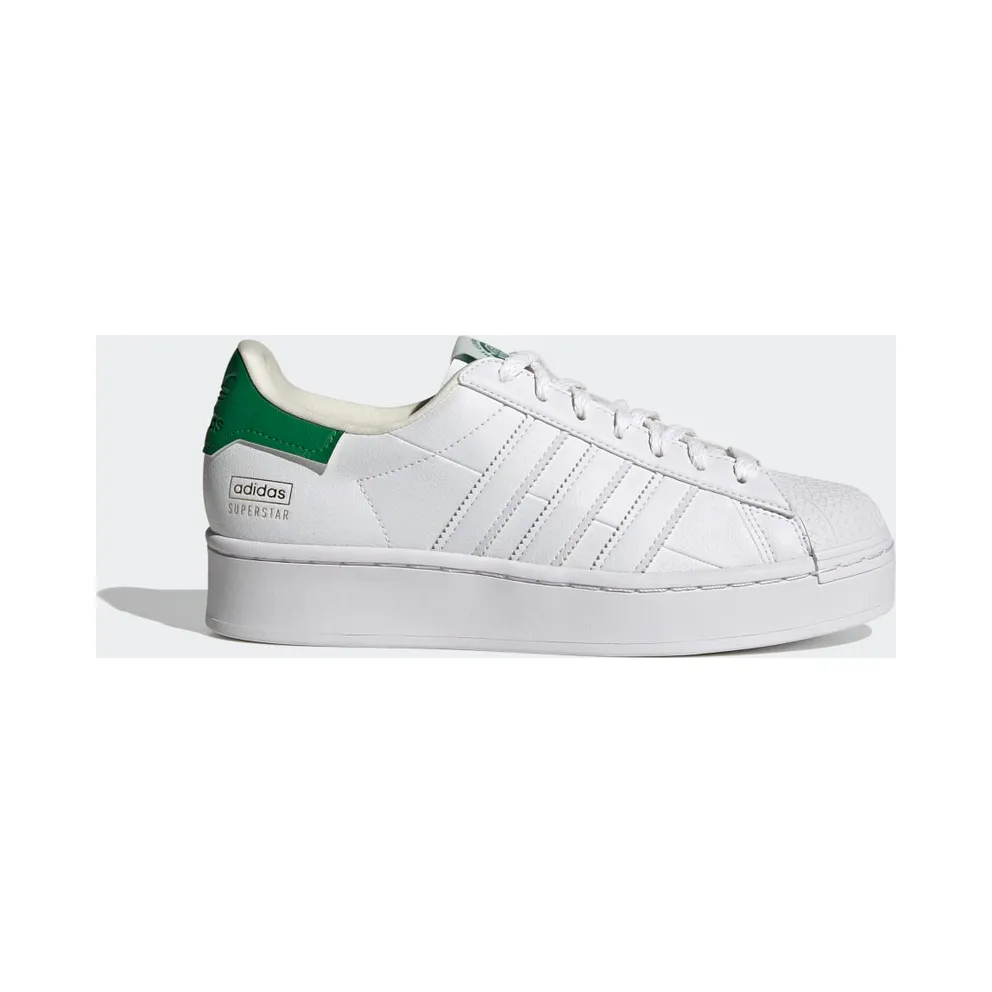 adidas Superstar Bold Cloud White / Off White / Green (FY5481)