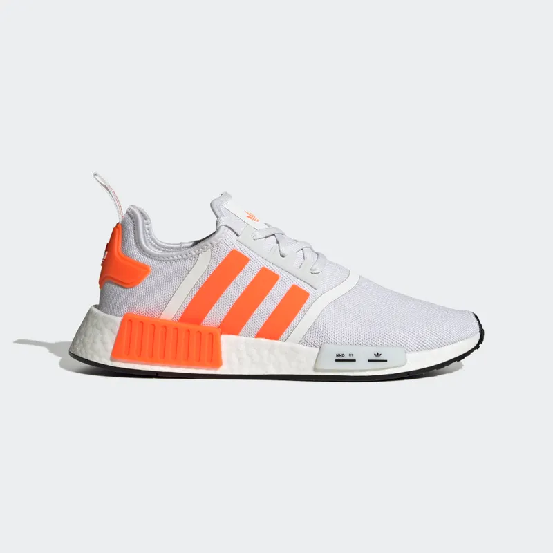 Adidas NMD_R1 Cloud White / Solar Orange / Core Black (HQ4463)