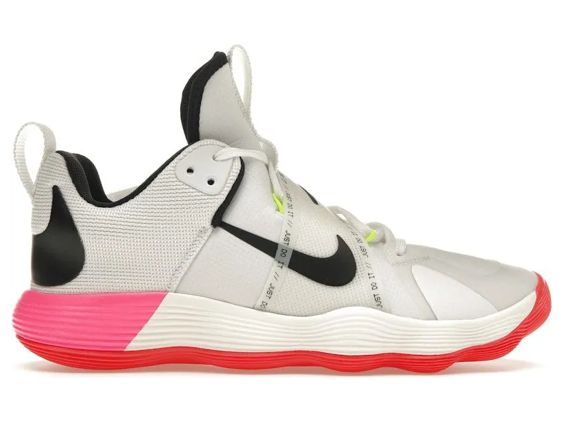 Nike React Hyperset SE White Black Bright Crimson (DJ4473-121)