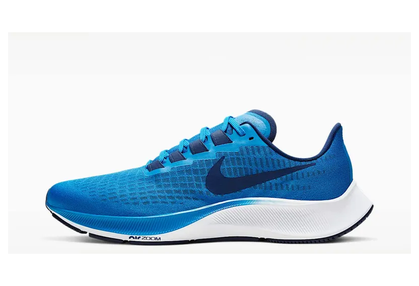 Nike Air Zoom Pegasus 37 “Photo Blue / White / Blue Void” (BQ9646-400)