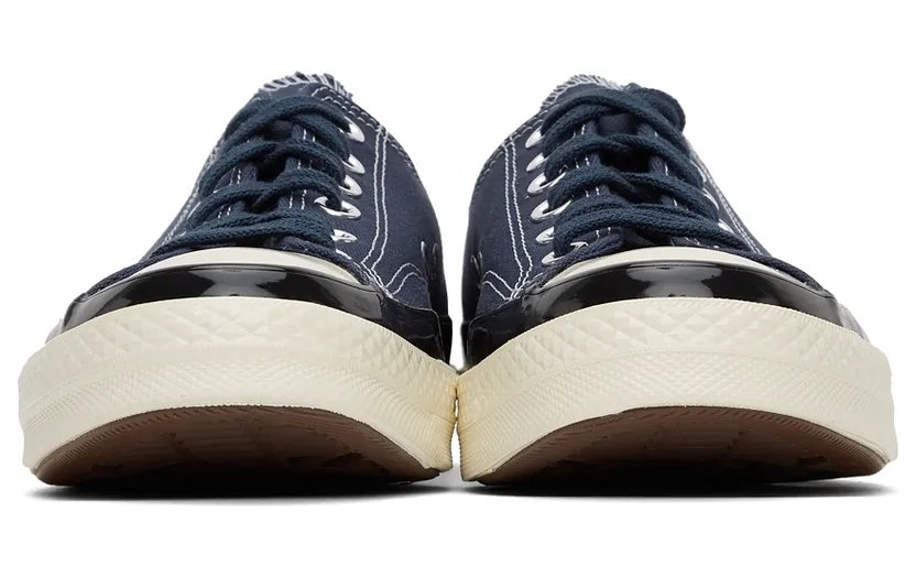 Moncler Genius 7 Moncler FRGMT Hiroshi Fujiwara Converse Navy Fraylor III Chuck 70 Sneakers (G20964M7060002SLQ) (2)