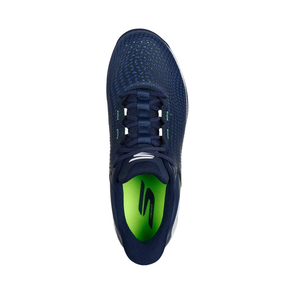 Skechers Slip-ins Relaxed Fit: Viper Court Reload Sneaker Marine/Yellow