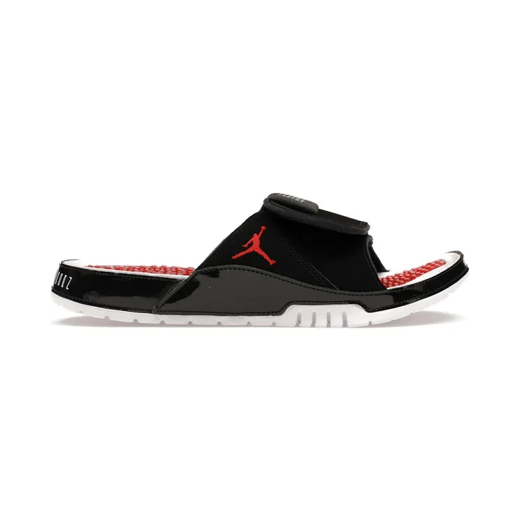 Nike Jordan Hydro XI Retro Slipper “Black / Varsity Red / White” (AA1336-006)