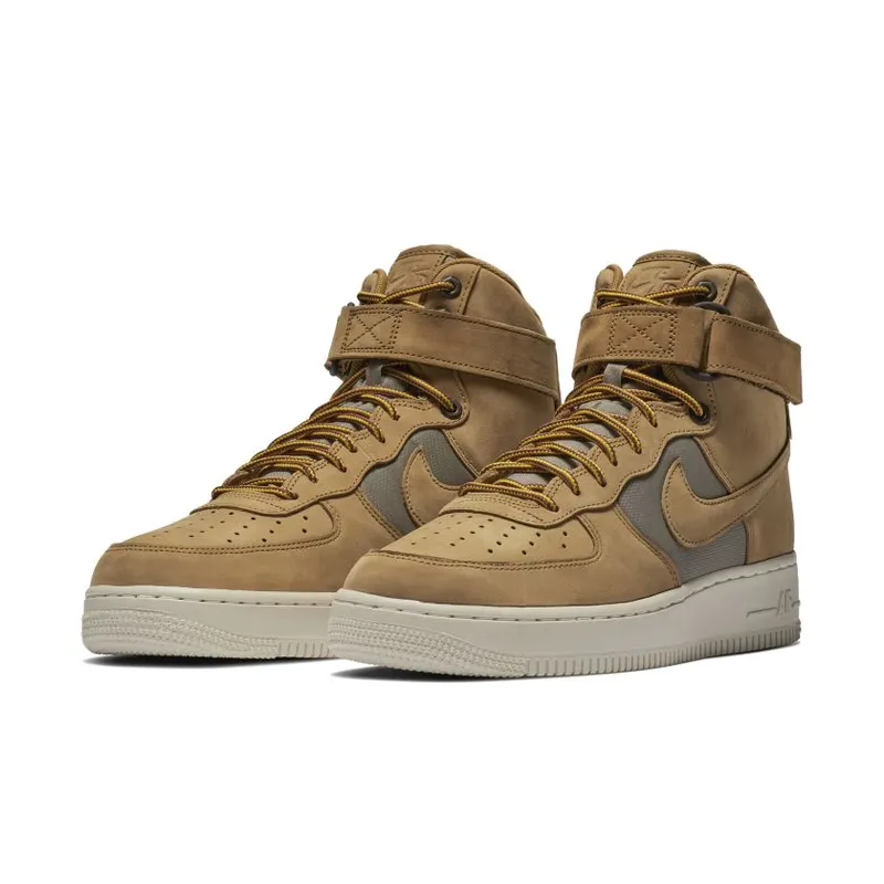 Nike Air Force 1 High Premier Beef and Broccoli Pack Wheat Wheat/Khaki-Light Bone-Yellow Ochre (525317-700)