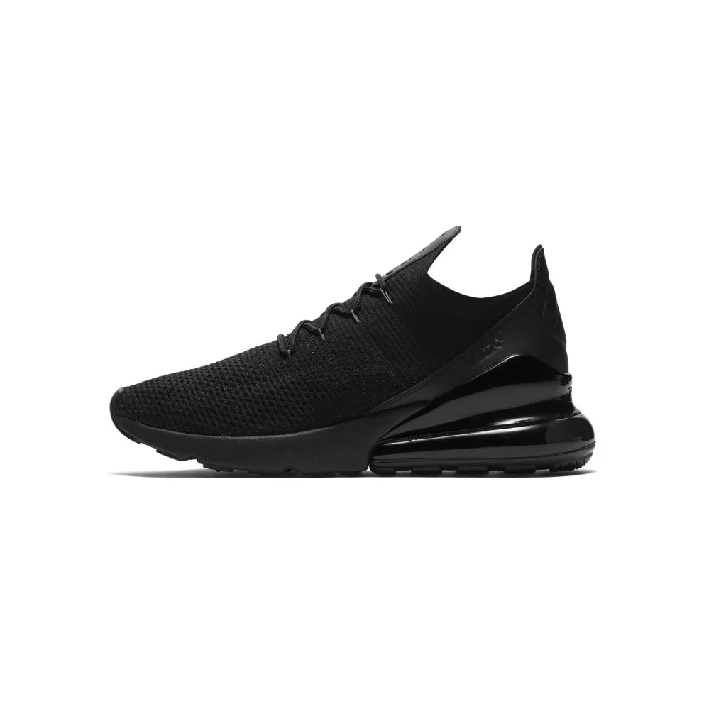 Nike Air Max 270 Flyknit Triple Black Black/Anthracite-Black (AO1023-005)