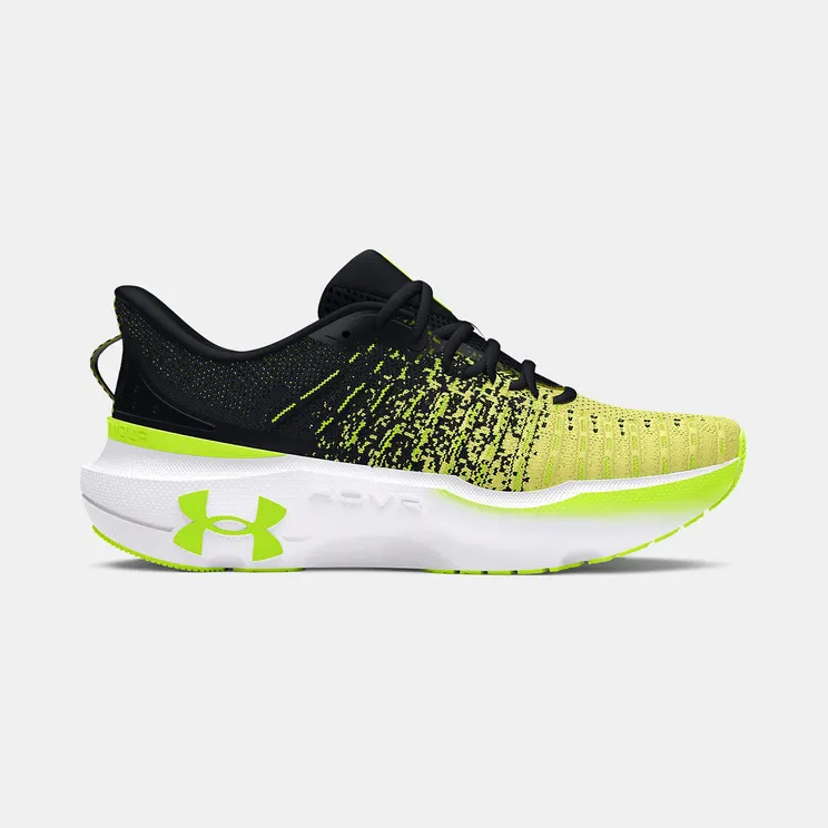 Under Armour HOVR Infinite “Black / Neon Yellow” (3027199004)