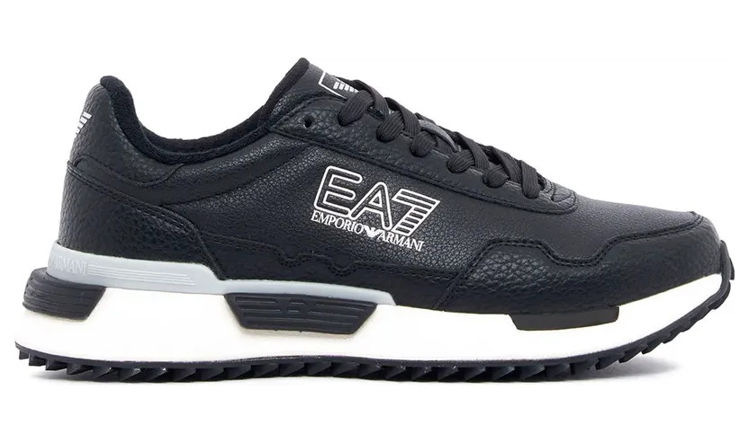 Ea7 Emporio Armani sneaker Black / Silver / Off White (7X000873AF28088MC6767)