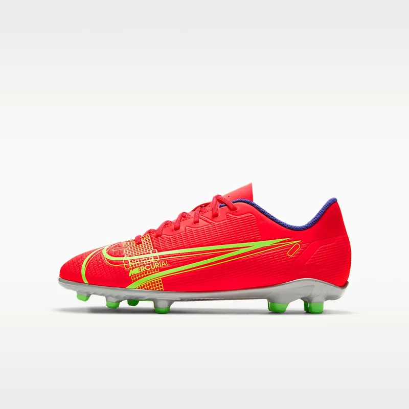 Nike Vapor 14 Club FG/MG Bright Crimson Metallic Silver (CV0823-600)
