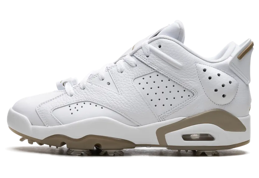 Air Jordan 6 Low Golf “White Khaki” (DV1376-100)