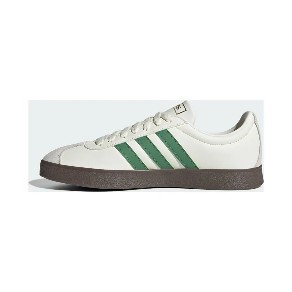 Adidas VL Court Classic Shoes Off White / Collegiate Green / Alumina (JH5061)