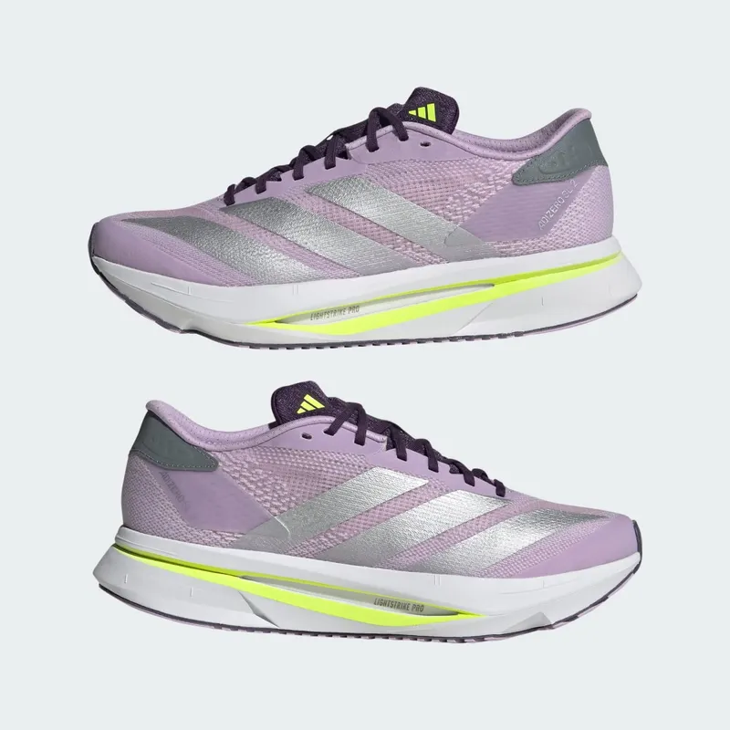 Adidas Adizero SL2 Powder Plum / Silver Metallic / Solar Yellow (KK1056)
