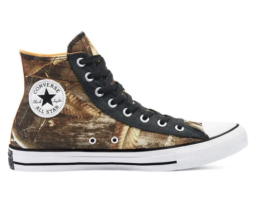 Converse REALTREE EDGE® Chuck Taylor All Star High Top Black/Multi/White (169682C)