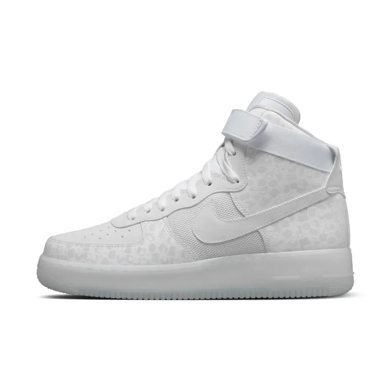 Nike Air Force 1 High Stash (AF100) White/White-White (AO9296-100)