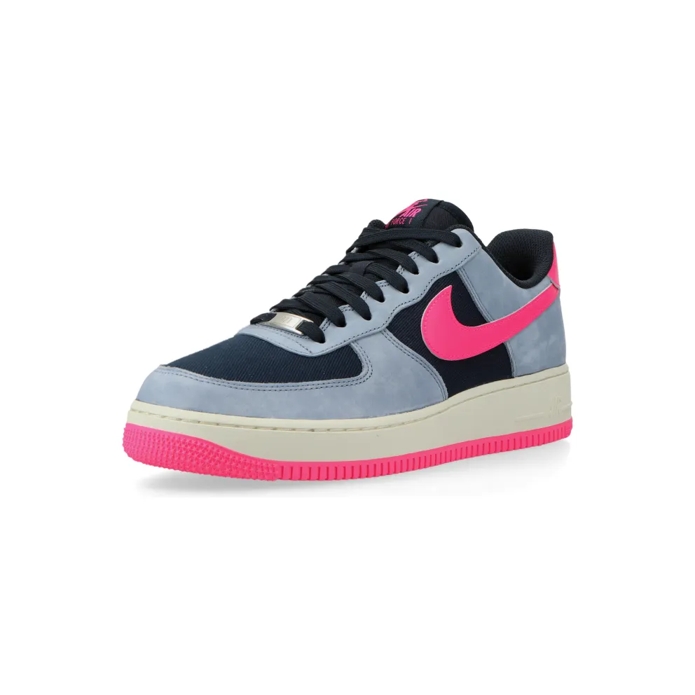 Nike Air Force 1 ’07 LX “Ashen Slate” (dark obsidian / pink blast) – FB8876-401