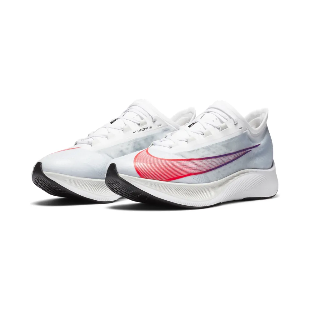 Nike Zoom Fly 3 White Multi-Color White/Spruce Aura-Hyper Violet-Flash Crimson (AT8240-103)