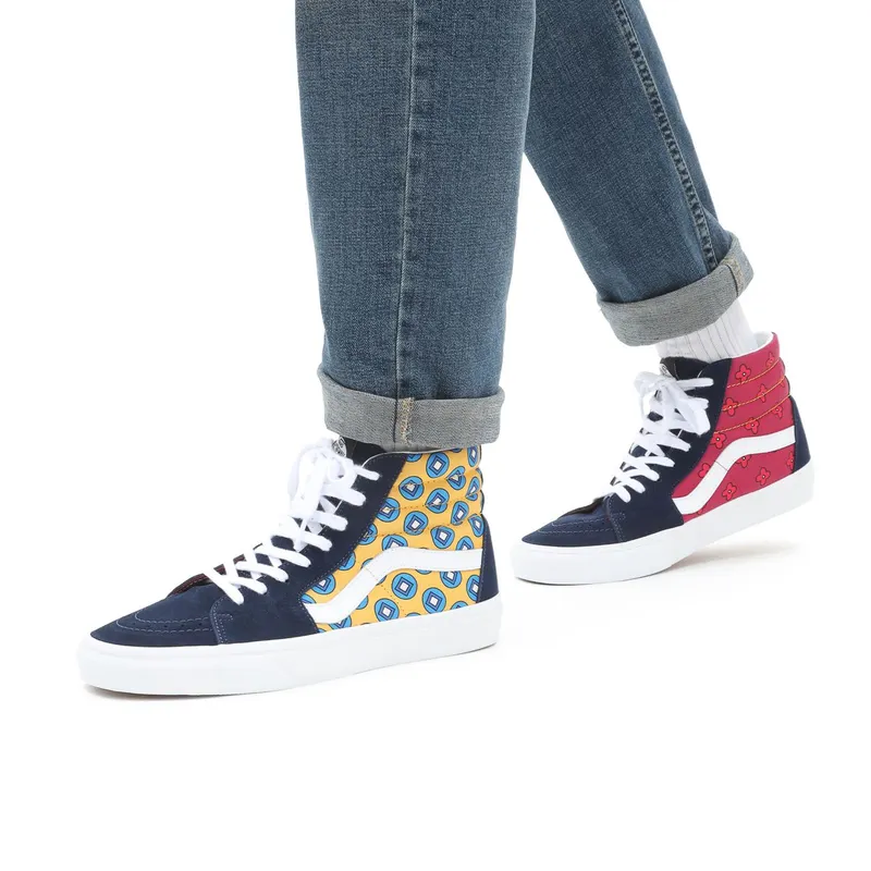 VANS Tie Print Mix Sk8-hi Shoes Multicolour (VN0A32QG9Z3)