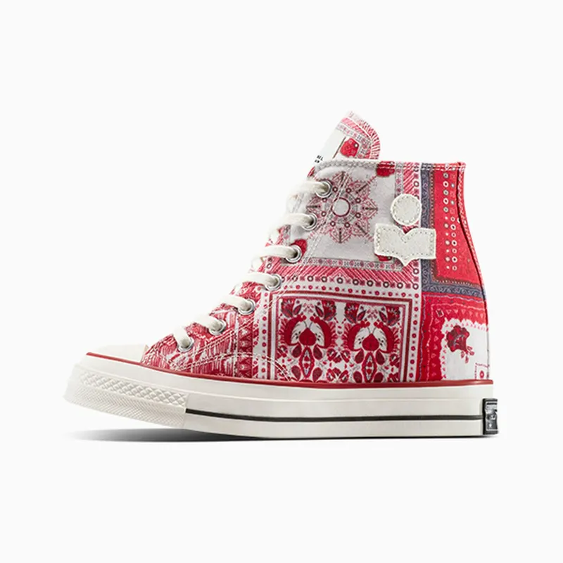 Converse Chuck 70 Internal Wedge Hi Isabel Marant Vanilla Ice Red (A14802C)