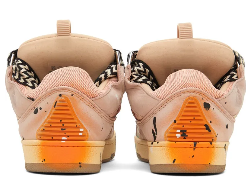 Lanvin Black Gallery Dept. Edition Curb Sneakers (FM-SKRK11-DRGD-P22) (2)