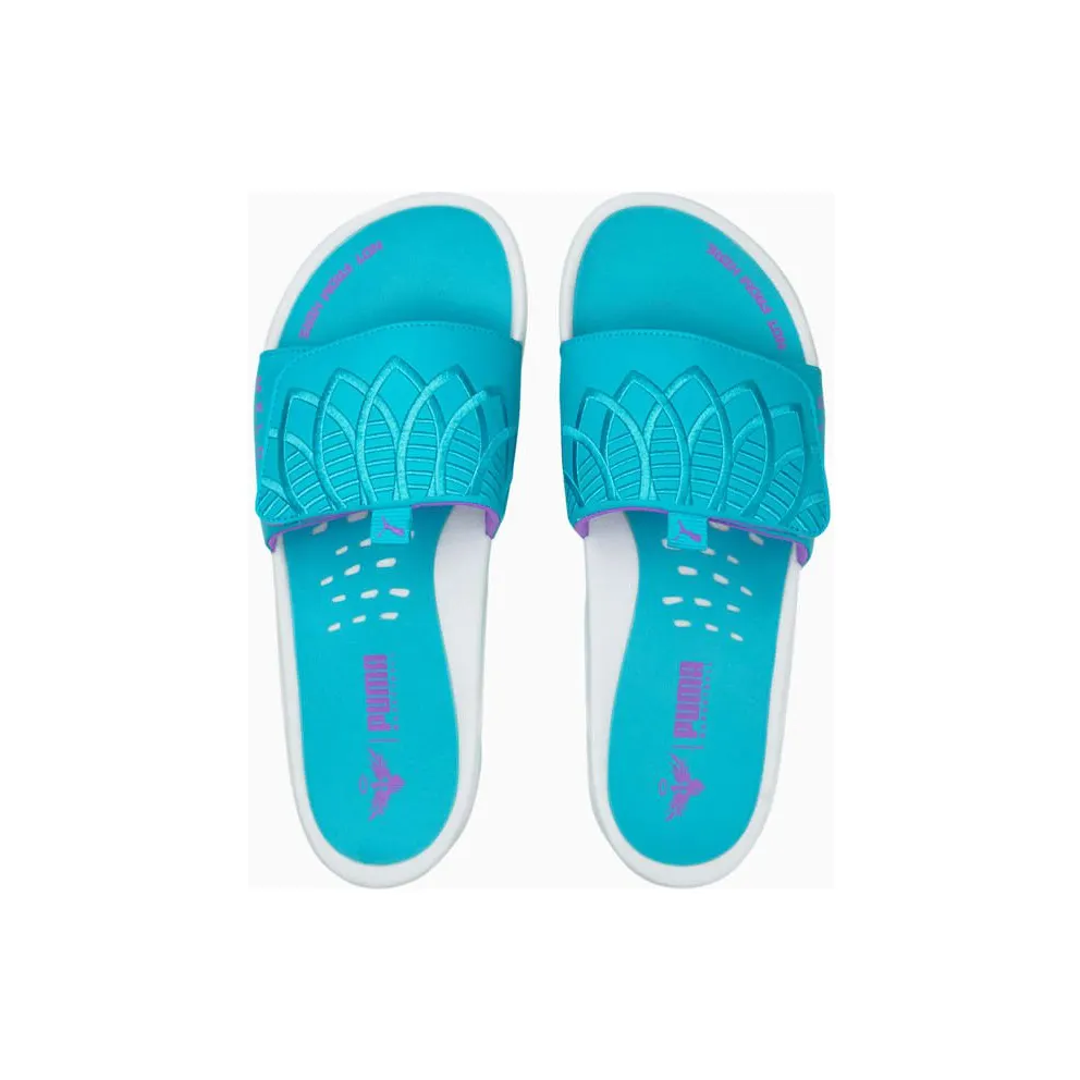 Puma LaMelo Ball Nitrocat V Slide Hornets Away (385865-01)