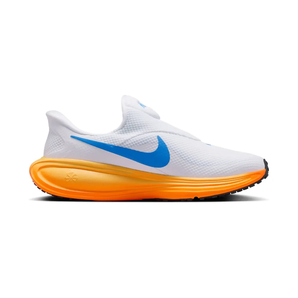 Nike Revolution 8 EasyOn White Hydrogen Blue Total Orange (HQ2414-111)