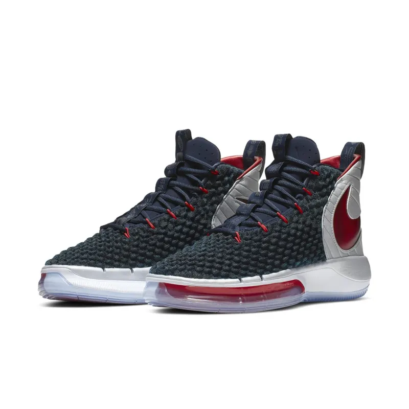 Nike Alphadunk Dunk Of Death Metallic Silver/Hyper Royal-Red Orbit (BQ5401-003)