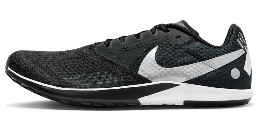 Nike Zoom Rival Waffle 6 Black Metallic Silver (DX7998-001)