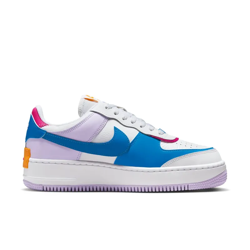 Nike Air Force 1 Shadow White Photo Blue Lilac Bloom Alchemy Pink (HF5064-100)