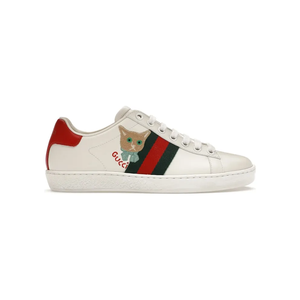 Gucci Ace Cat (W) (664142 1XG60 9065)