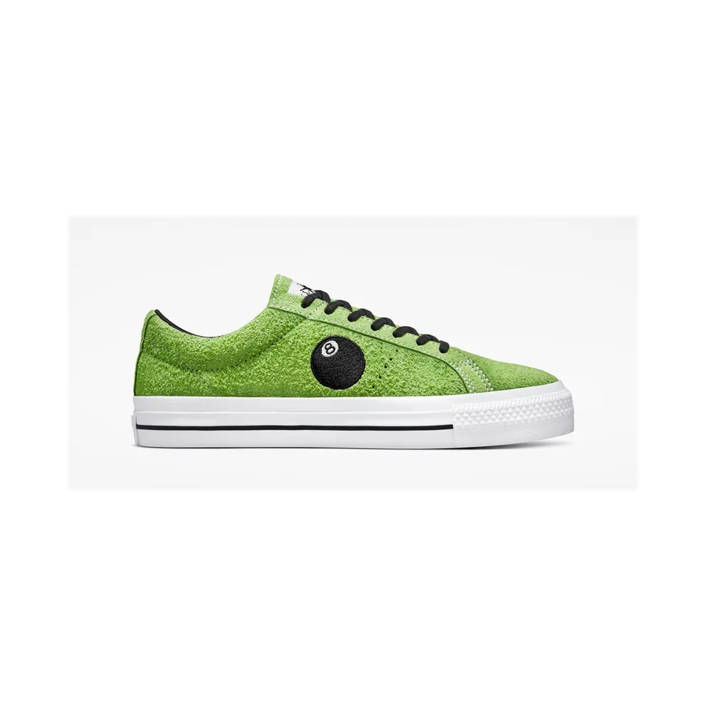 Converse Converse x Stüssy One Star Pro 8-Ball Green Flash/White/Black (A03712C)