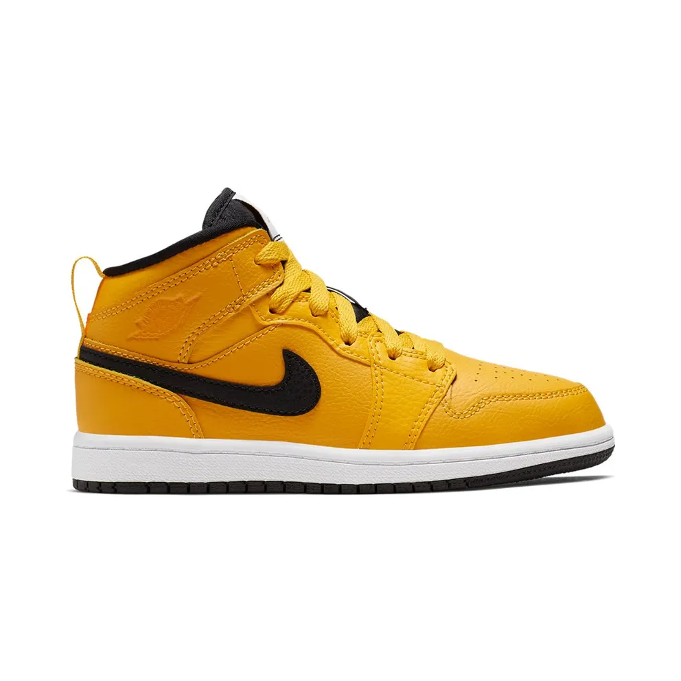 Jordan 1 Mid University Gold Black (PS)