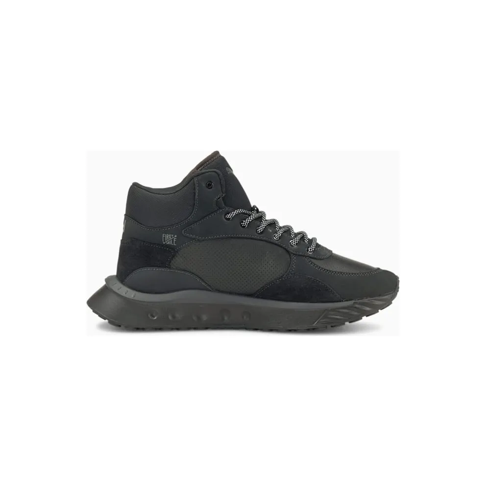 Puma x FIRST MILE Porsche Design Wild Rider – wintertaugliche Motorsportschuhe für Herren Schwarz (306892-01)
