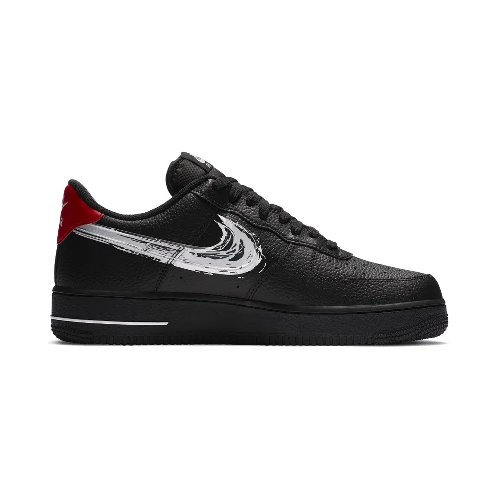 Nike Air Force 1 Low ‘Brushstroke Swoosh’ Black (2020) (DA4657-001)