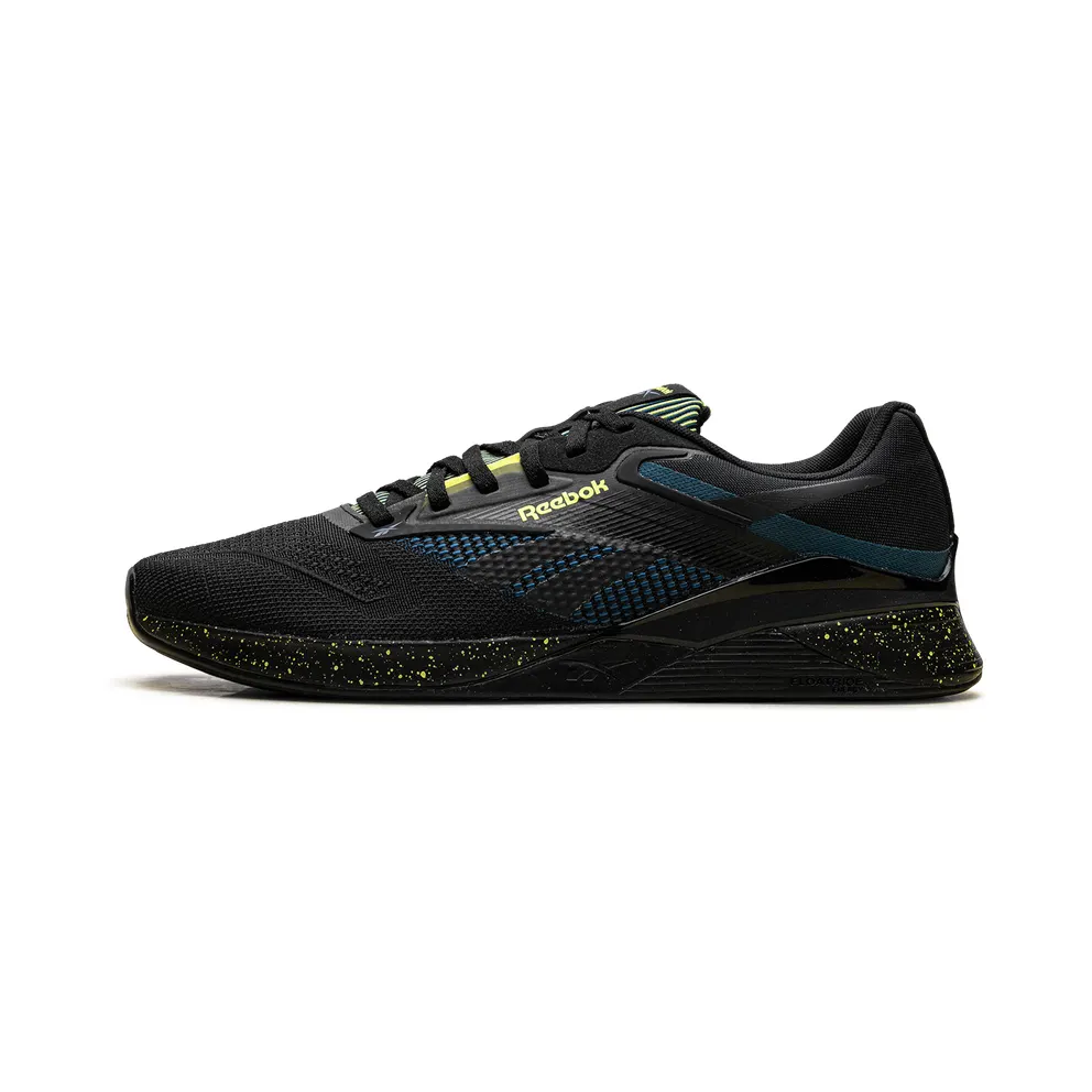 Reebok Nano X4 “Black Blue Digital Lime” (100204-678)