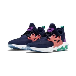 Nike React Presto Midnight Navy Magic Ember (GS) “Midnight Navy / Magic Ember / Vivid Purple / Kinetic Green” (BQ4002-402)