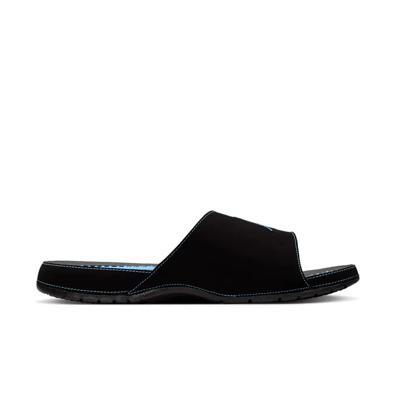 Air Jordan Hydro 5 Slide “Black / White / University Blue” (555501-004)