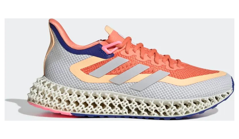 adidas 4D FWD Laufschuh Coral Fusion / Cloud White / Acid Orange (HP7648)