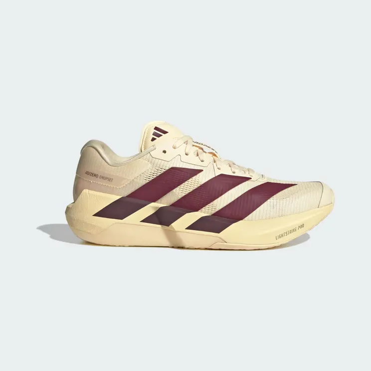 adidas Adizero Dropset Pro Training “Warm Vanilla / Maroon / Warm Vanilla” (LA3926)
