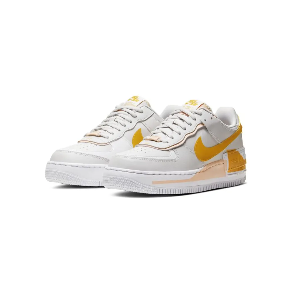 Nike Air Force 1 Shadow Pollen Rise (W) Vast Grey/Pollen Rise-Washed Coral-White (CQ9503-001)