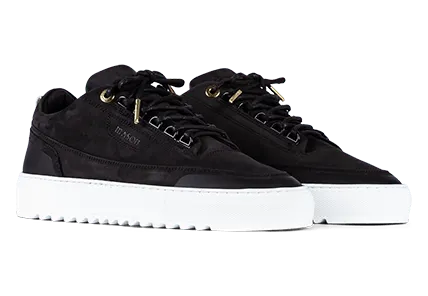 Mason Garments Firenze Nubuck Black Schwarz (SS19-10B)
