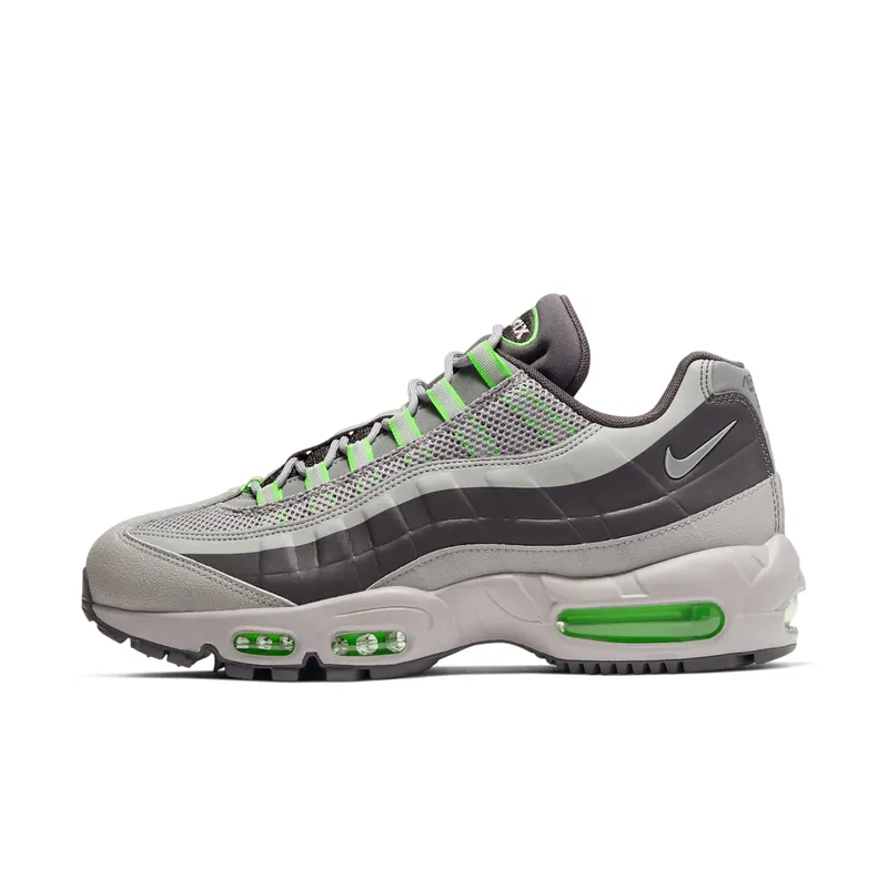 Nike Air Max 95 Utility Thunder Grey Electric Green Thunder Grey/Atmosphere Grey-Electric Green-Reflect Silver (BQ5616-002)