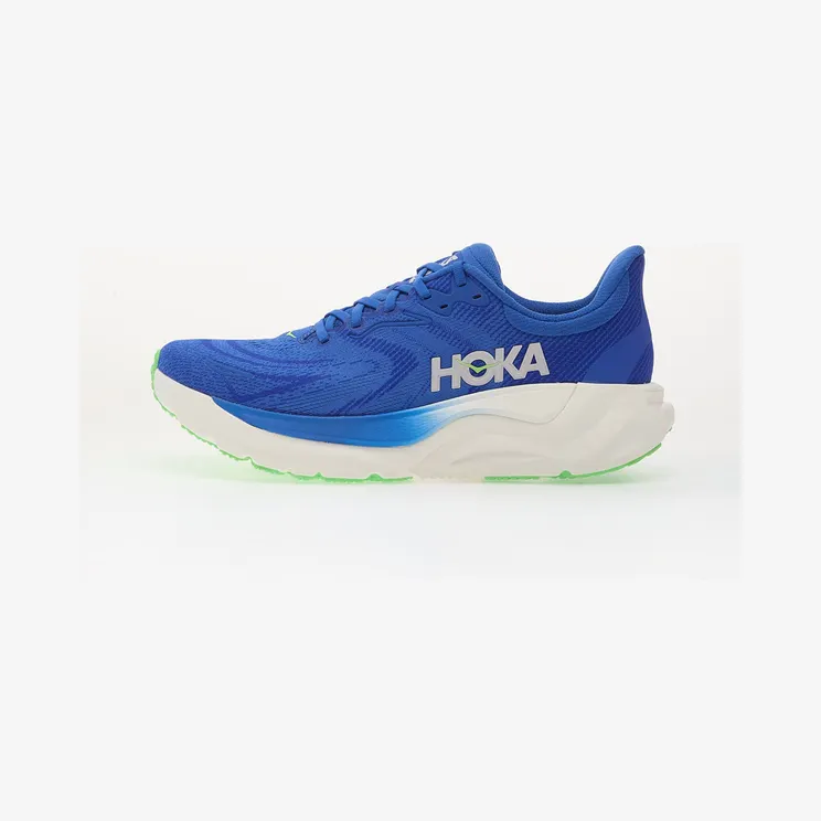 Hoka One Arahi 8 Cobalt Blue Neon Green