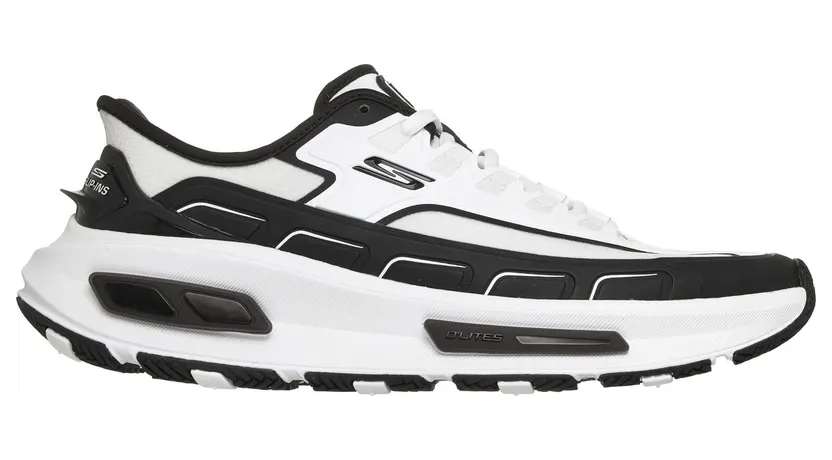 Skechers Slip-ins: Arch Fit D’Lites 330 Sneaker Wit/Zwart