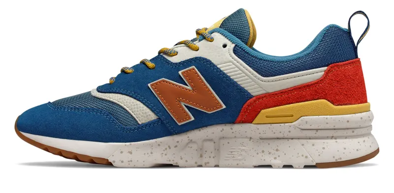 New Balance 997 Outdoor Pack Blue Blue/Varsity Orange (CM997HFB)