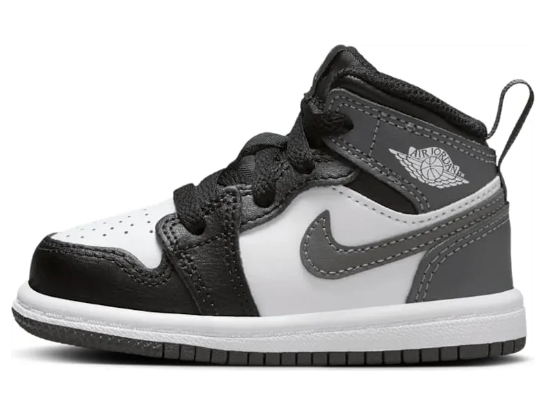 Jordan 1 Mid “Black / White / Iron Grey” (DQ8425-001)