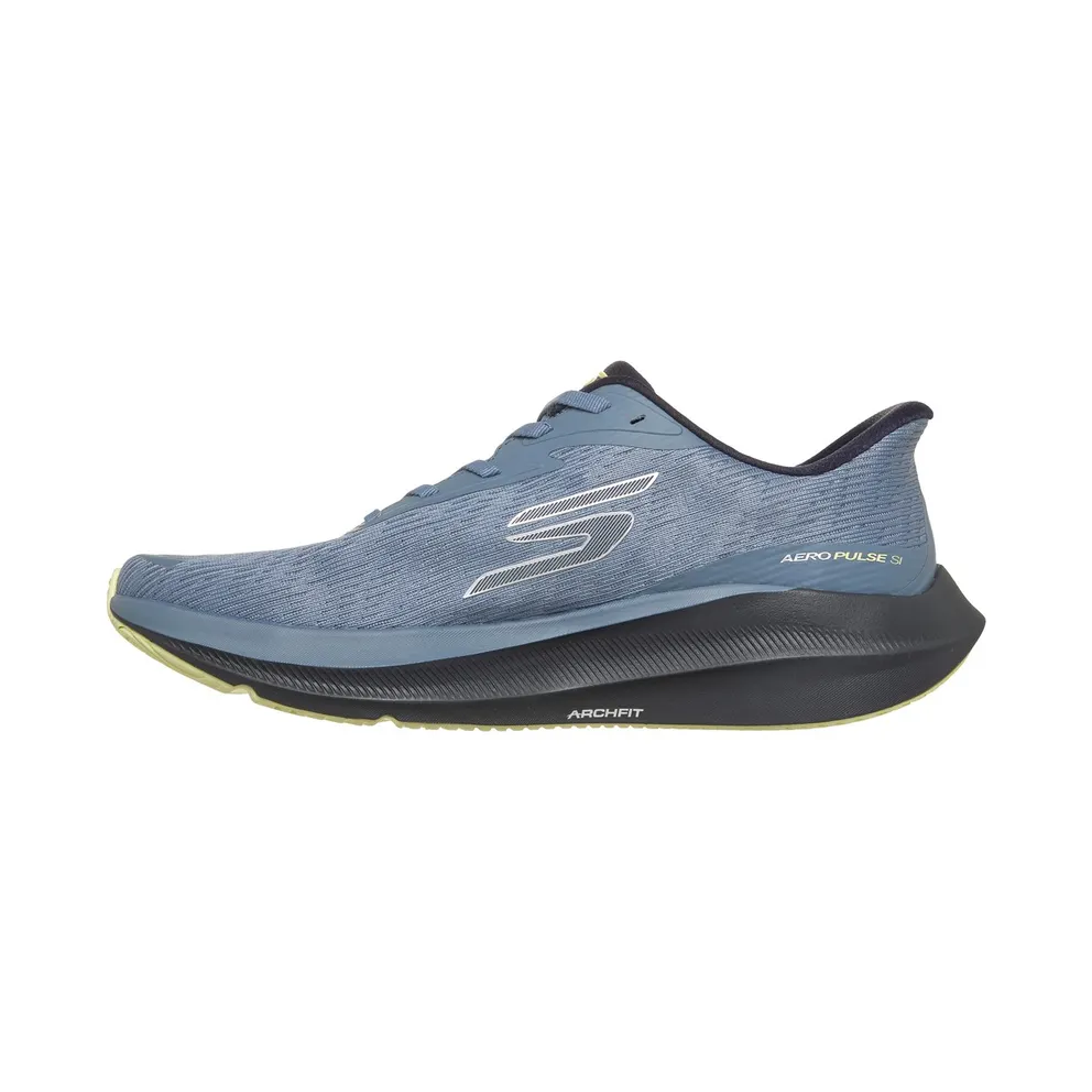 Skechers Slip-ins: Aero Pulse Sneaker Blue/Limoen