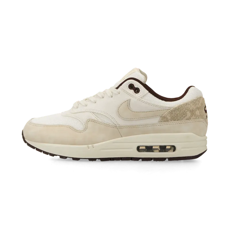 Nike Air Max 1 PRM “Burgundy Crush” (sail / light orewood brown / phantom) – HF8127-100