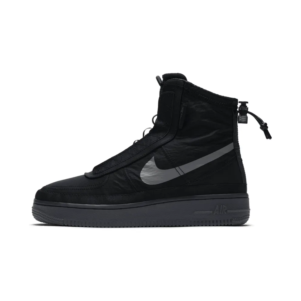 Nike Air Force 1 Shell Black (W) Black/Graphite (BQ6096-001)