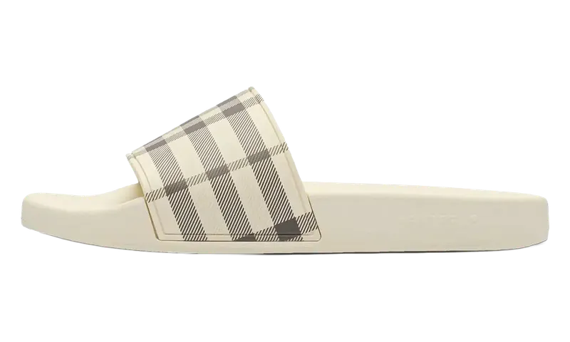 Burberry Furley Check Sandal “Light Beige” (8119283)