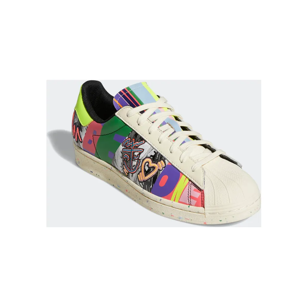 Adidas Superstar Pride Cream White / Cream White / Core Black (GX6395)