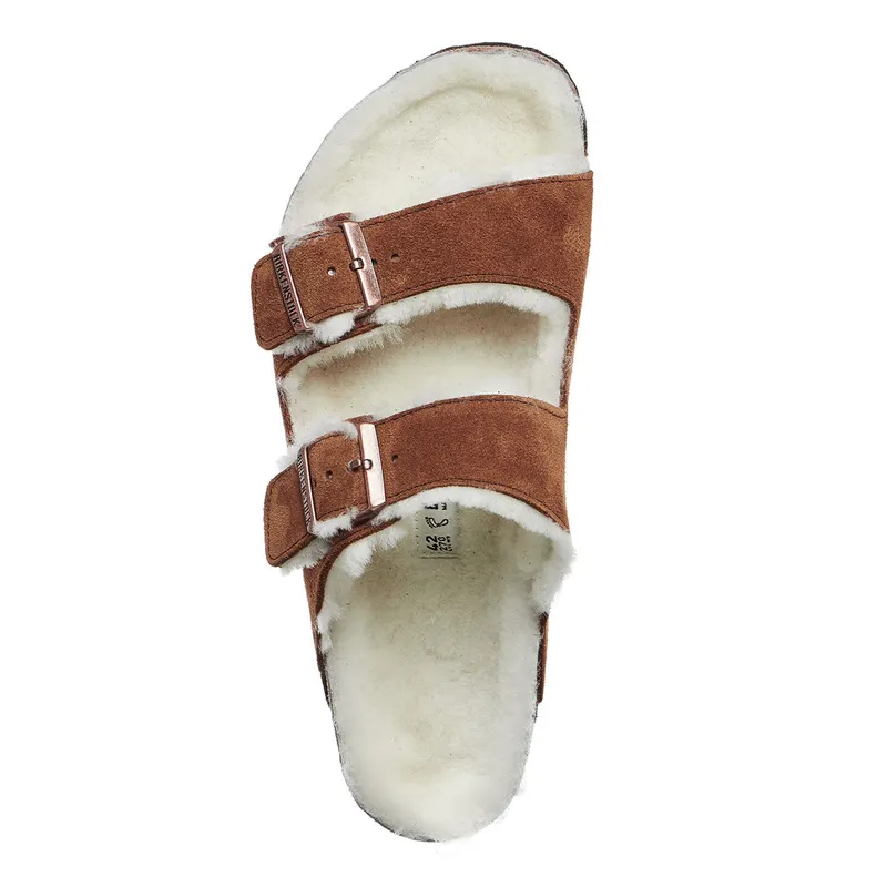 Birkenstock W Arizona Shearling Mink (1001128)